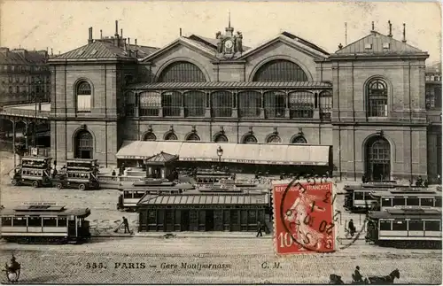 Paris - Gare Montparnasse - Tramway -18112