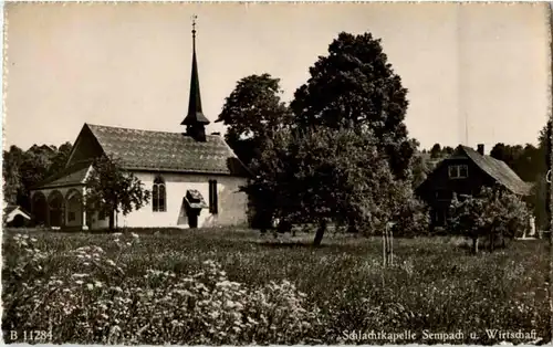 Sempach - Schlacht Kapelle -194116