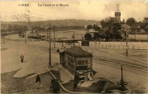 Liege - Le Canal et la Meuse -21122