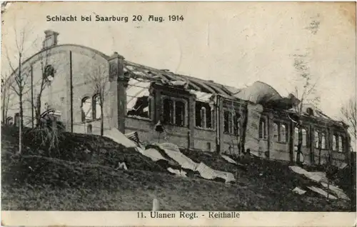 Schlacht bei Saarburg 1914 - Reithalle -21000
