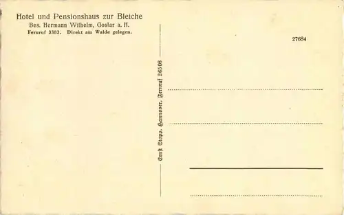 Goslar - Hotel zur Bleiche -22406