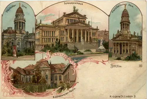 Gruss aus Berlin - Litho -22866