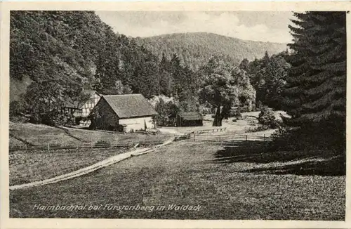 Waldeck - Haimbachtal bei Fürstenberg -23122