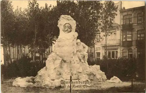 Blankenberghe - Monument de Henri Conscience -21090