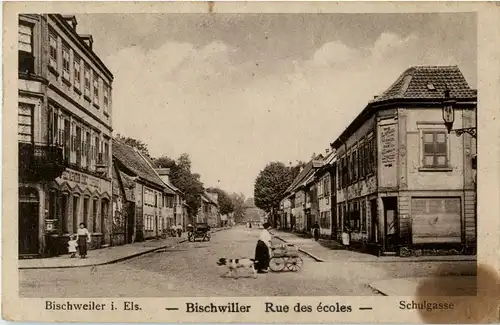 Bischwiller - Rue des ecoles -23384