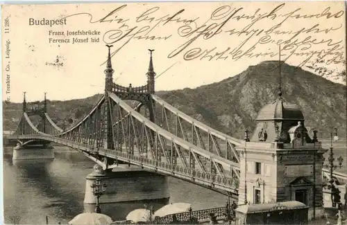 Budapest - Franz Josefsbrücke -21564