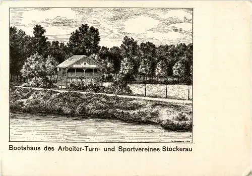 Stockerau - Bootshaus des Arbeiter Turnvereins -23562