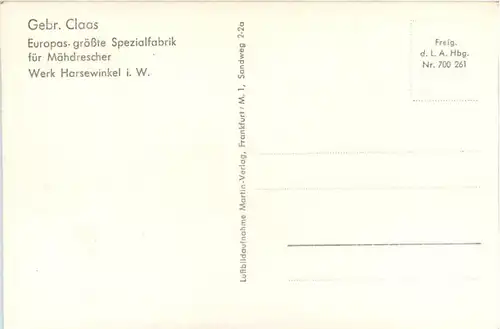 Harsewinkel - Gebr. Claas -22934