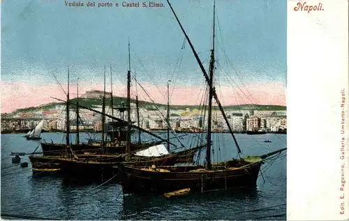 Napoli - Veduta del porto -23730