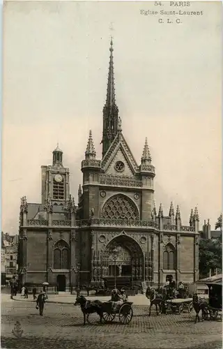 Paris - Eglise Saint Laurent -24324