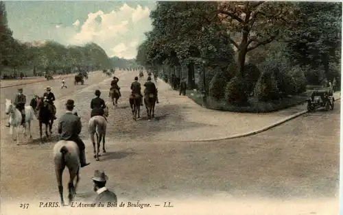 Paris - L Avenue du Bois de Boulogne -24524