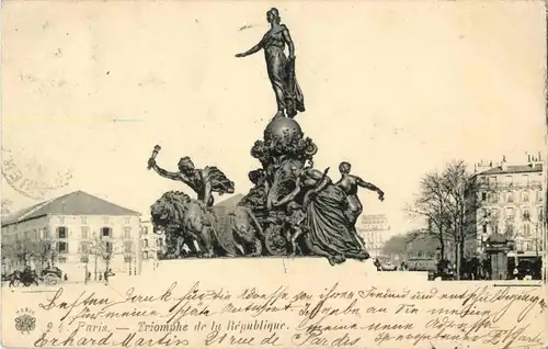Paris - Triomphe de la Republique -24464