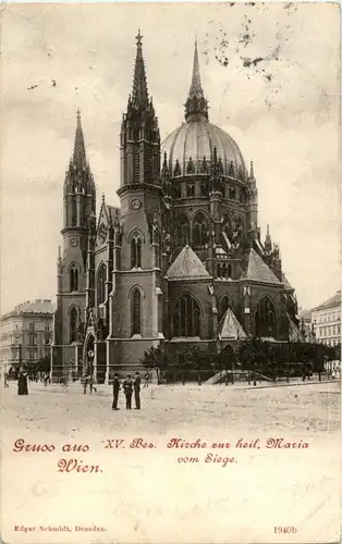 Wien XV - Kirche zur heil. Maria vom Siege -23568
