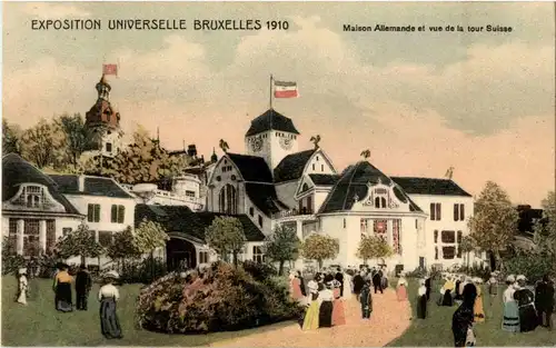 Bruxelles - Exposition Universelle 1910 -21060