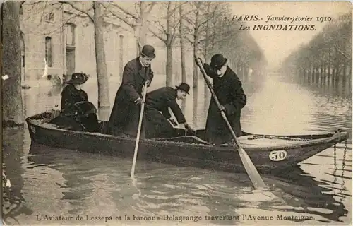 Paris - Inondations 1910 -24568