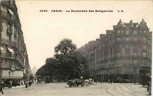 Paris - Boulevard des Batignoiles -24278