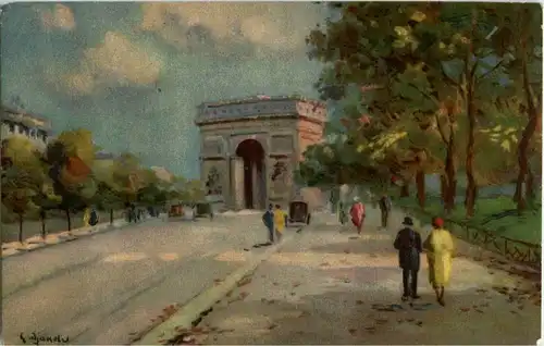 Paris - L Avenue Foch -24546