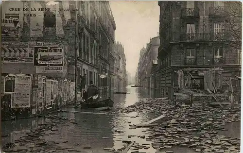 Paris - Inondations 1910 -24566