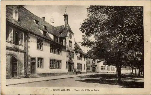Bouxwiller - Hotel de Ville et Poste -23350