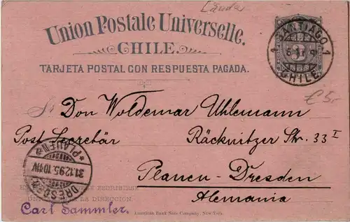 Chile - Ganzsache -25434