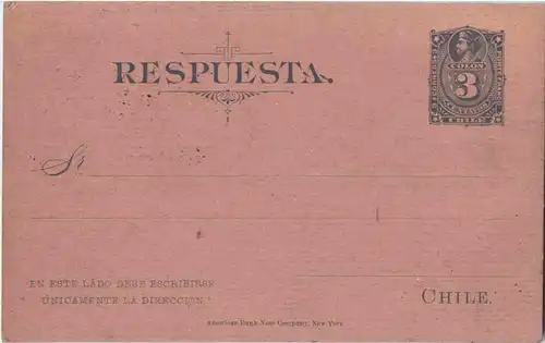 Chile - Ganzsache -25434