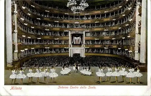 Milano - Interno Teatro della Scala -23724