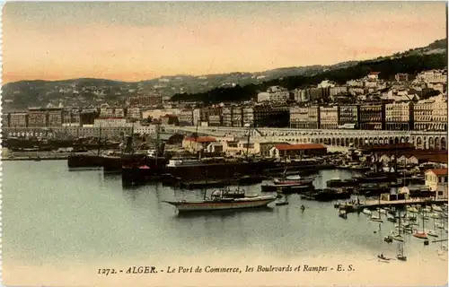 Alger - Le Port de Commerce -25542