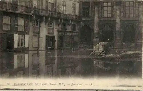 Paris - Inondations 1910 -24574