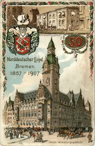 Bremen - Neorddeutscher Lloyd 1907 -23962