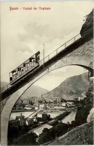 Bozen - Viadukt der Virglbahn -25704