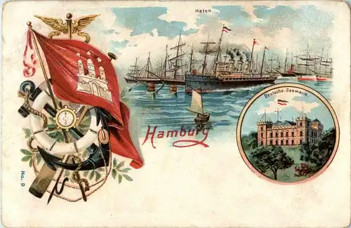 Hamburg - Litho -24156