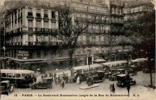 Paris - Le Boulevard Montmartre -24496