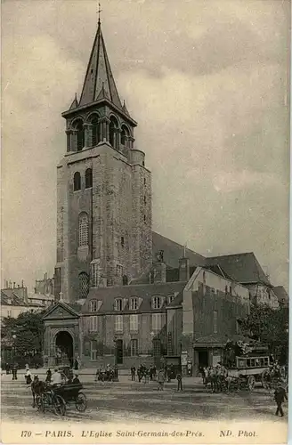 Paris - L Eglise Saint Germain des Pres -24456