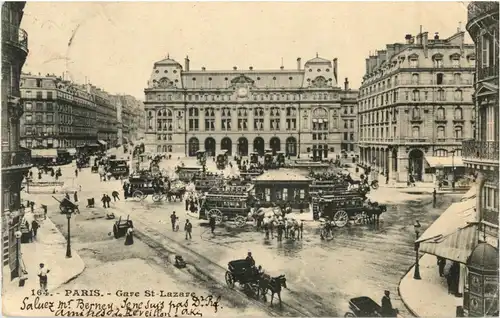 Paris - Gare St. Lazare -24452