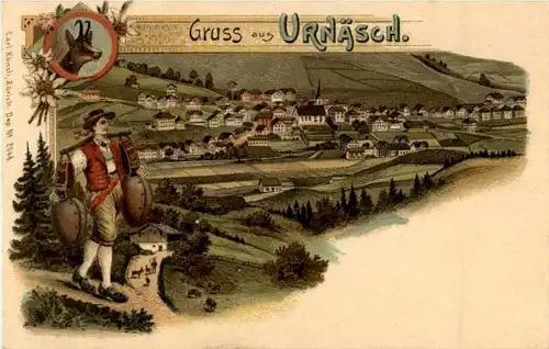 Gruss aus Urnäsch - Litho -197842