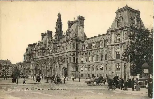 Paris - L Hotel de Ville -24536