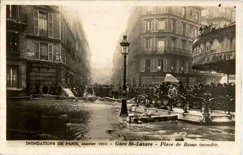 Paris - Inondations 1910 -24576