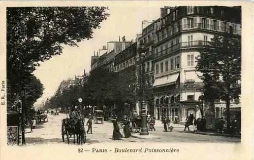 Paris - boulevard Poissonniere -24542