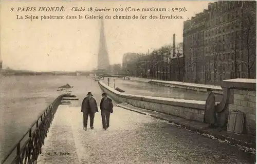 Paris - Inondations 1910 -24562