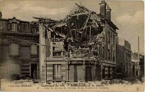 Reims - Bombardement -24674
