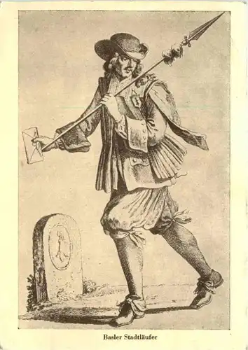 Basler Stadtläufer - Philatelistentag 1942 -25762