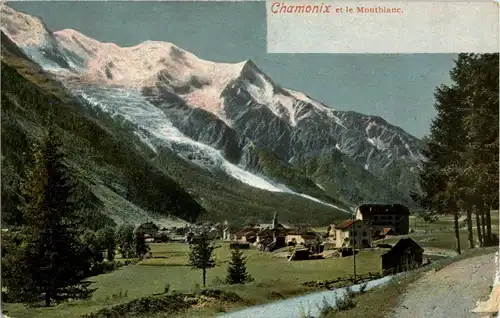 Chamonix et le Montblanc -24762