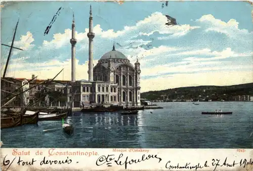 Salut de Constantinople - Mosque d Ortakeuy -217578