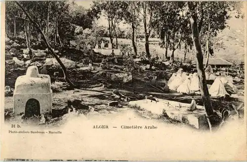 Alger - Cimetiere Arabe -25194