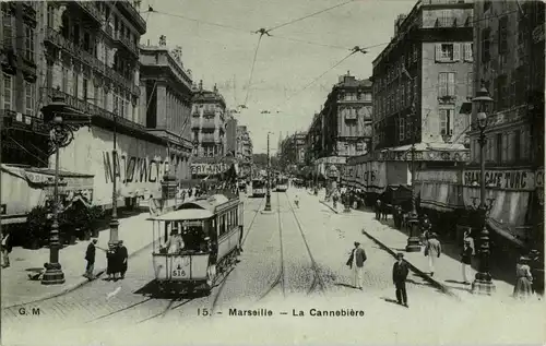 Marseille - La Cannebiere - Tramway -24830