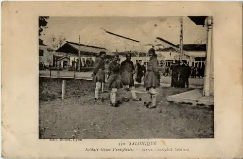 Salonique - Soldats Grecs -23656