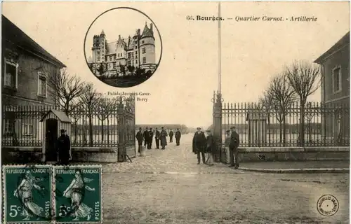 Bourges - Quartier Carnot - Artillerie -217802