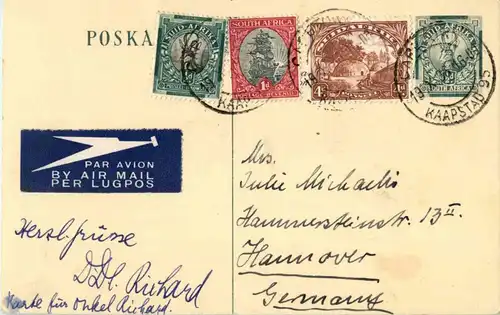 Südafrika - Lugpos -25166