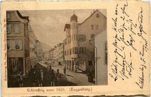 Lichtensteig anno 1820 -198686