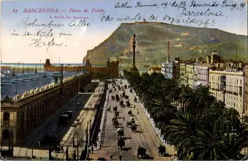 Barcelona - Paseo de Colon -25304